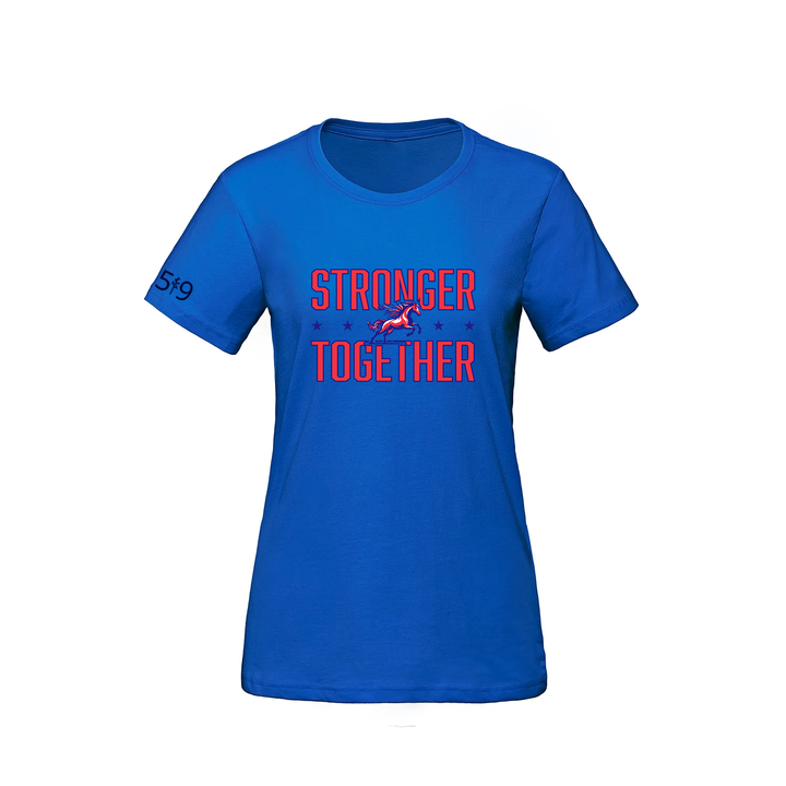 DELAWARE CENTRAL STRONGER TOGETHER TEE (WOMENS)