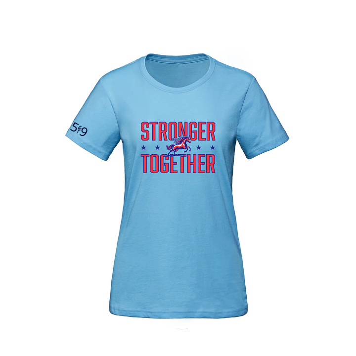 DELAWARE CENTRAL STRONGER TOGETHER TEE (WOMENS)