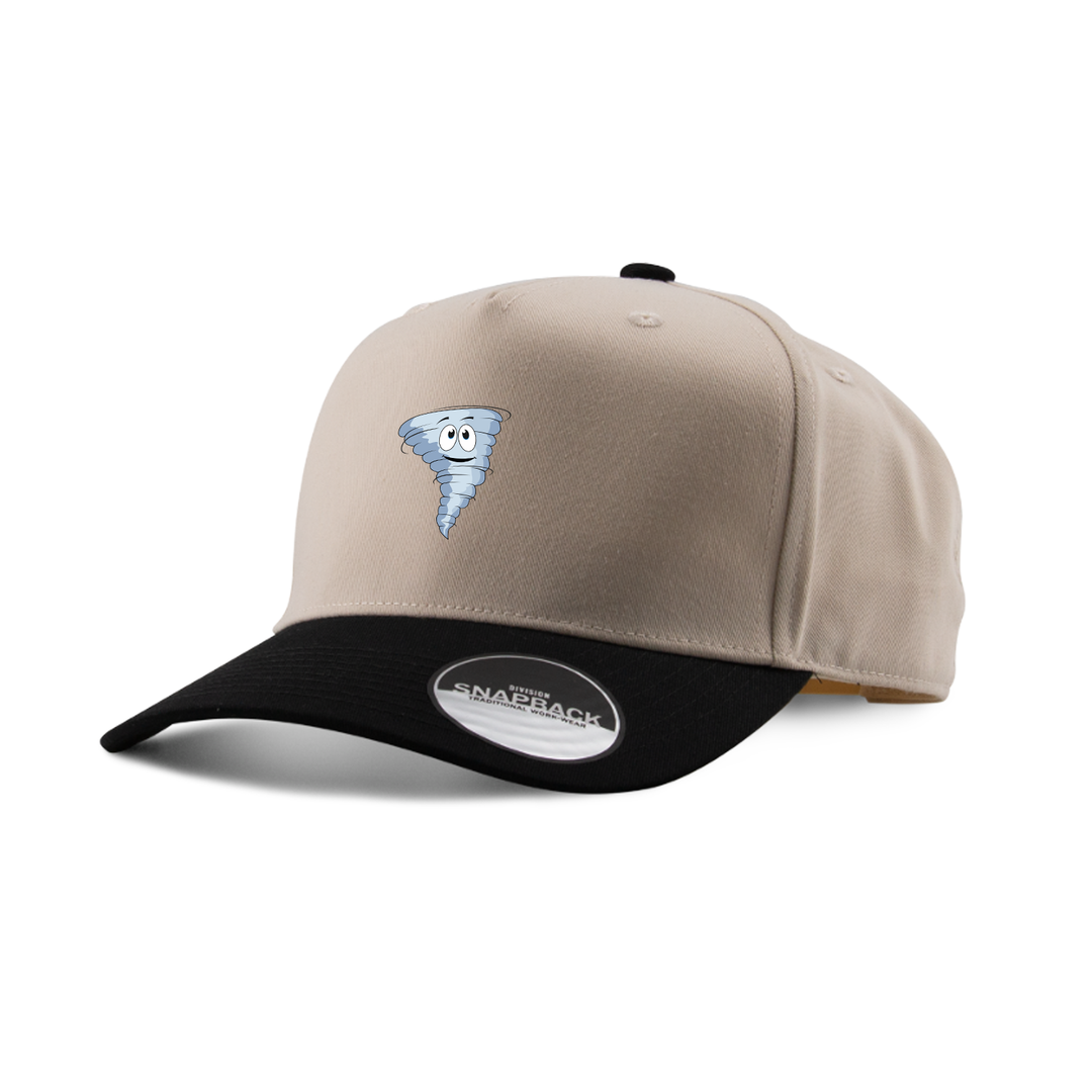 DUNWICH-DUTTON EMBROIDERED TWO-TONE PANEL CAP