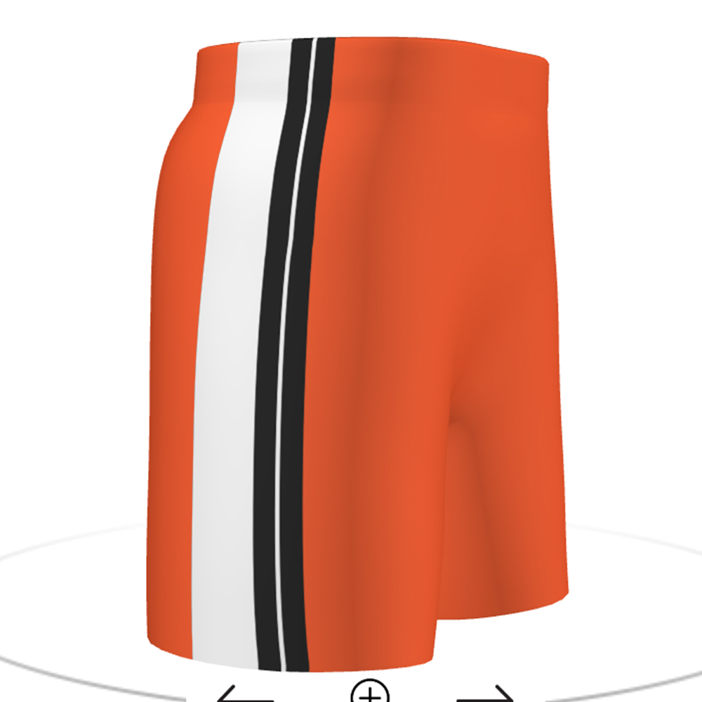 Customizable Unisex Ball Hockey 8" Shorts #DK8120