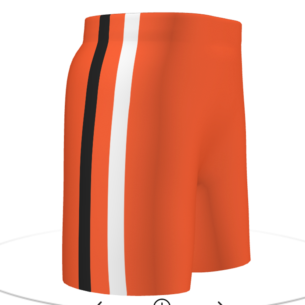 Customizable Unisex Ball Hockey 8" Shorts #DK8120