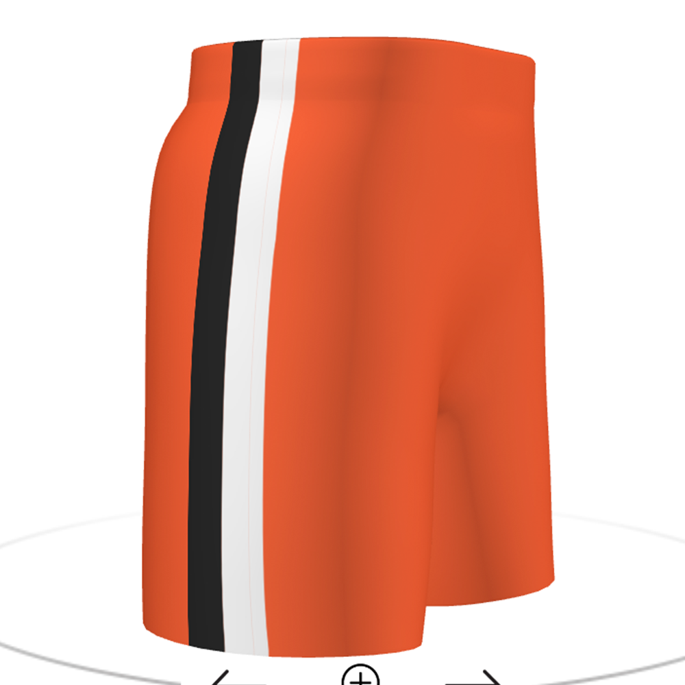 Customizable Unisex Ball Hockey 8" Shorts #DK8120