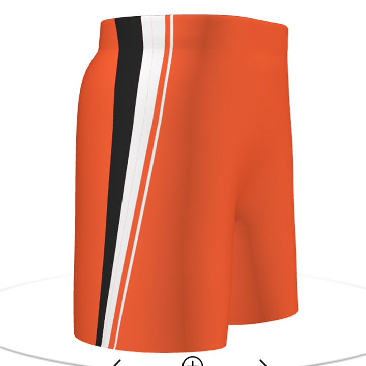Customizable Unisex Ball Hockey 8" Shorts #DK8120