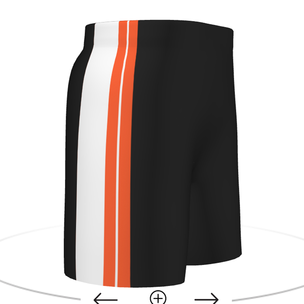 Customizable Youth Ball Hockey 8" Shorts #DK8220