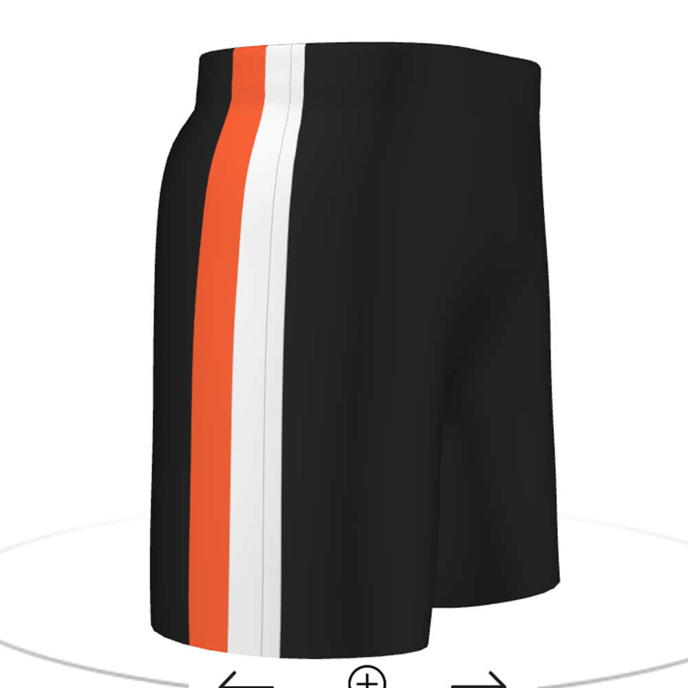 Customizable Youth Ball Hockey 8" Shorts #DK8220