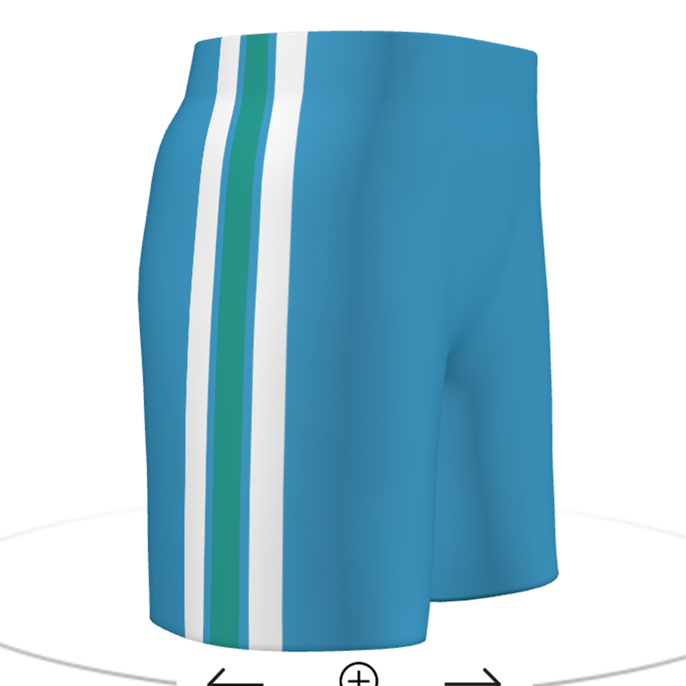 Customizable Ladies Ball Hockey 7" Shorts #DK8320