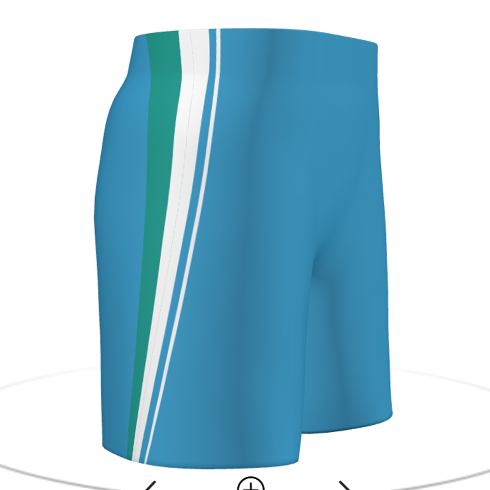 Customizable Ladies Ball Hockey 7" Shorts #DK8320