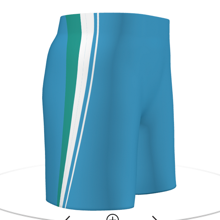 Customizable Ladies Ball Hockey 7" Shorts #DK8320