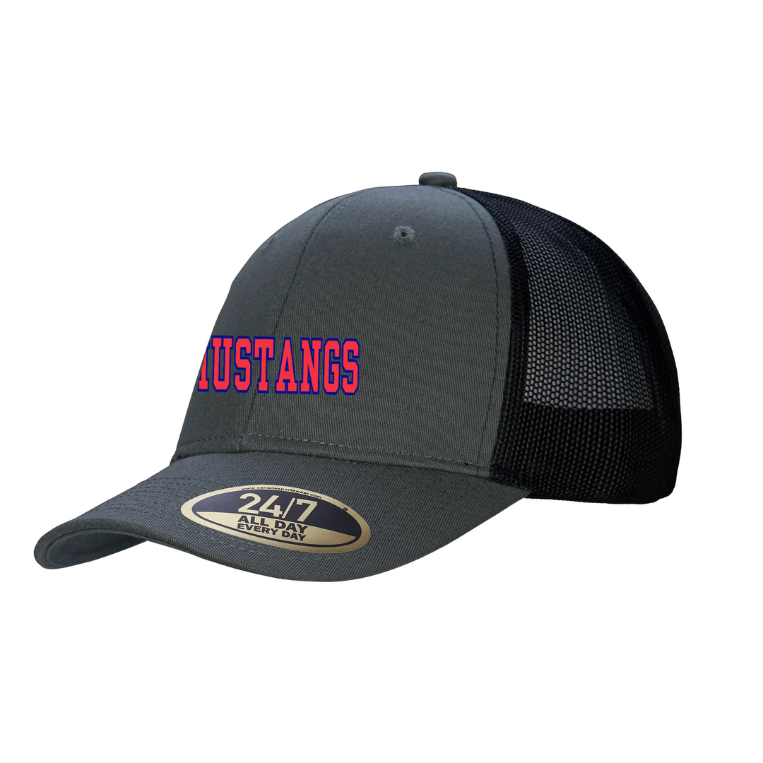 DELAWARE CENTRAL EMBROIDERED TRUCKER CAP