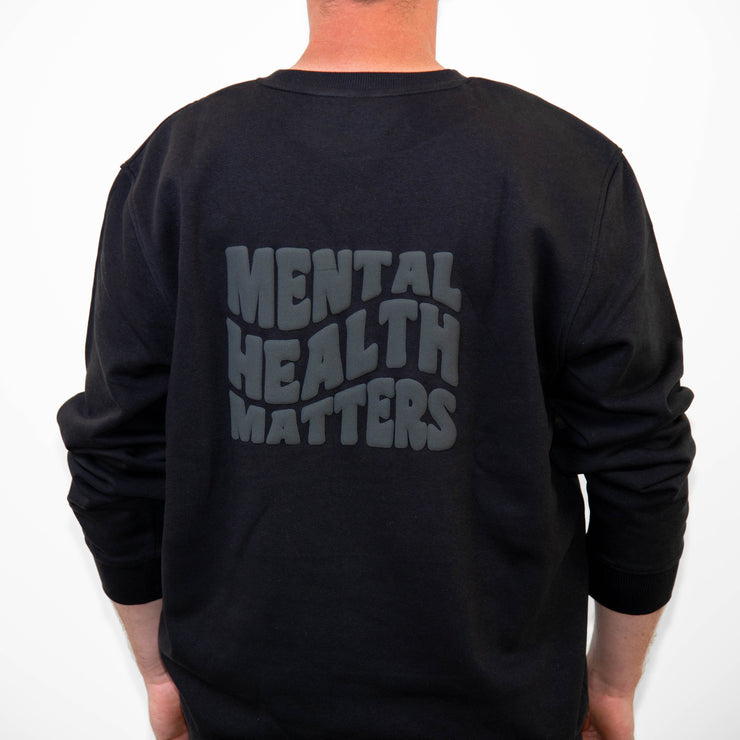 MENTAL HEALTH MATTERS BUBBLE CREWNECK (UNISEX)