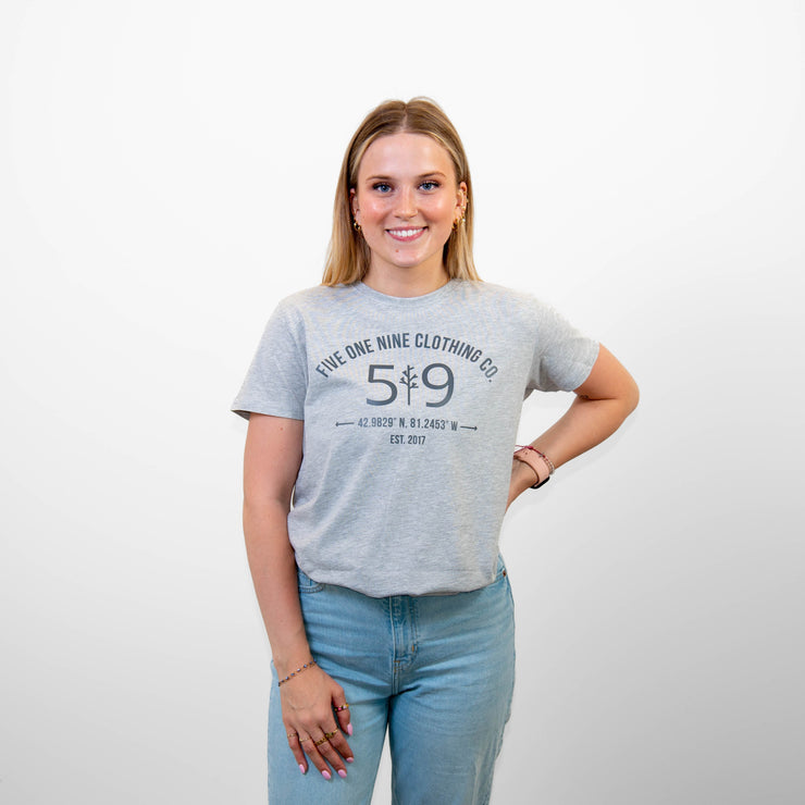 HEART OF THE 519 TEE (WOMENS)