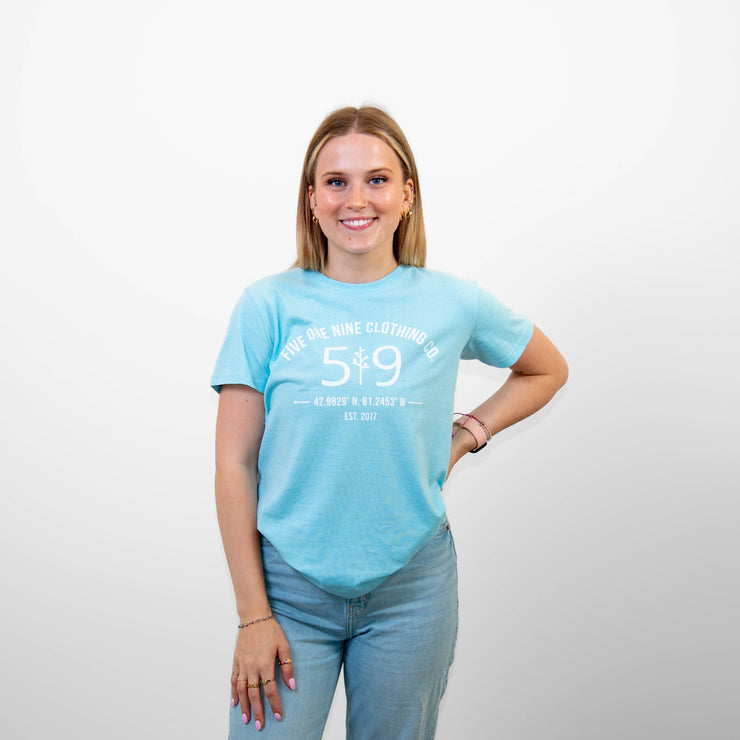 HEART OF THE 519 TEE (WOMENS)