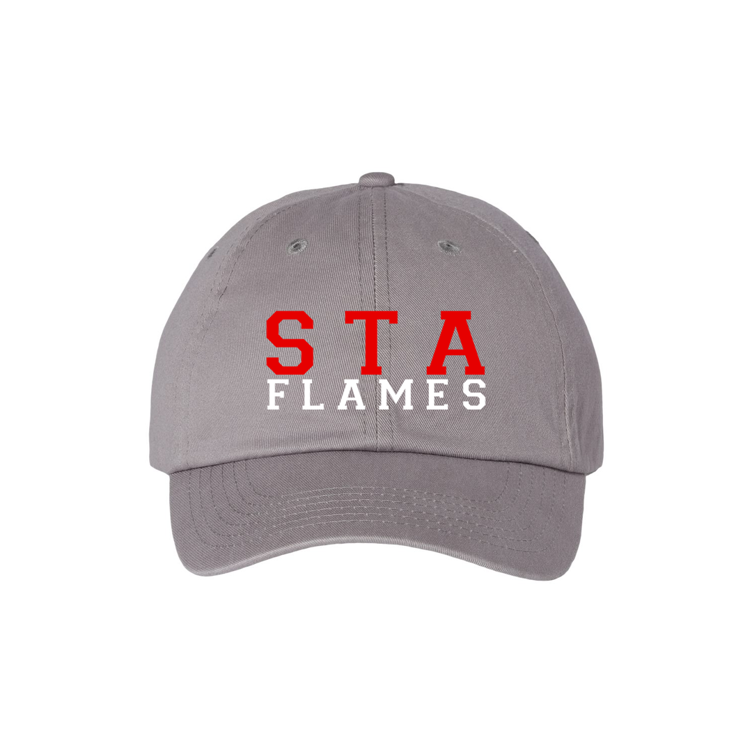 STA FLAMES EMBROIDERED DAD CAP