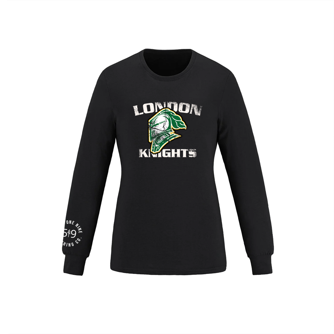 DISTRESSED KNIGHTS LONG SLEEVE (WOMENS)