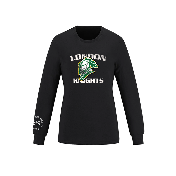 DISTRESSED KNIGHTS LONG SLEEVE (WOMENS)