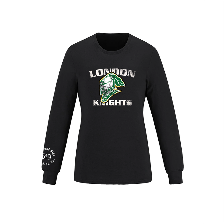 DISTRESSED KNIGHTS LONG SLEEVE (WOMENS)