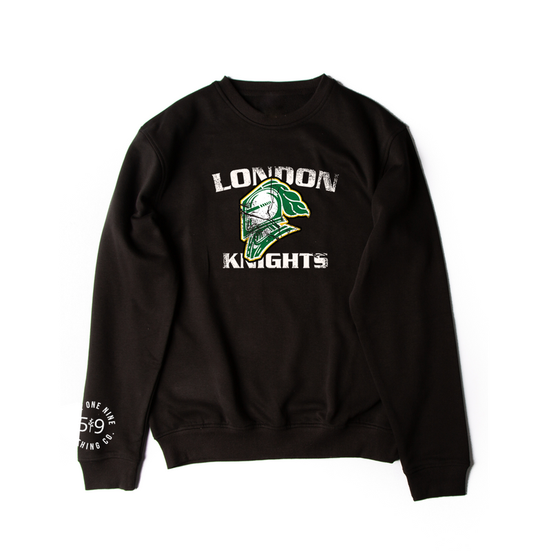 DISTRESSED KNIGHTS CREWNECK (UNISEX)