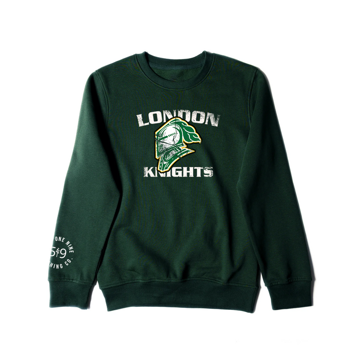 DISTRESSED KNIGHTS CREWNECK (UNISEX)