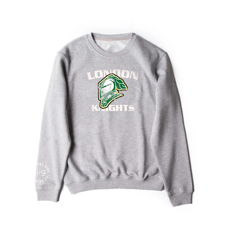 DISTRESSED KNIGHTS CREWNECK (UNISEX)