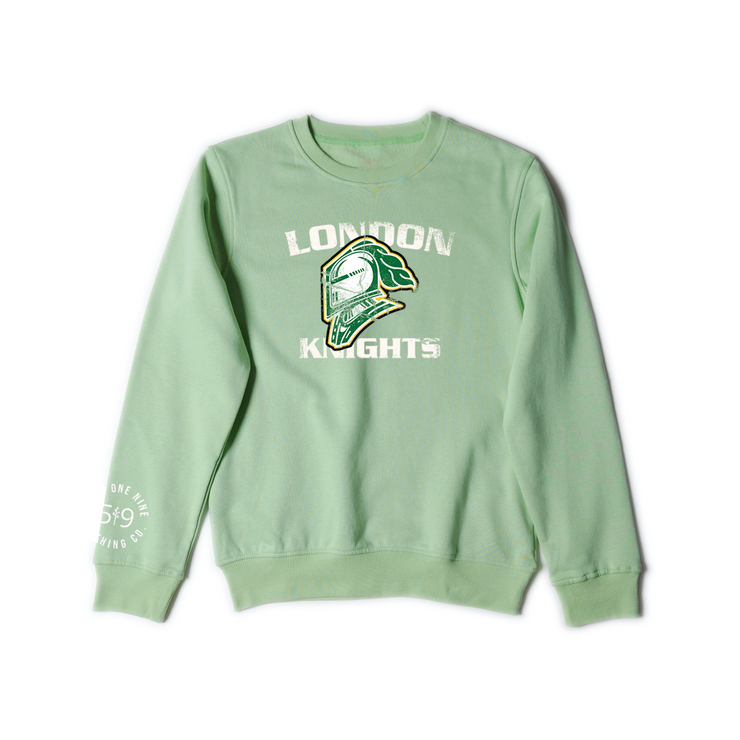 DISTRESSED KNIGHTS CREWNECK (UNISEX)