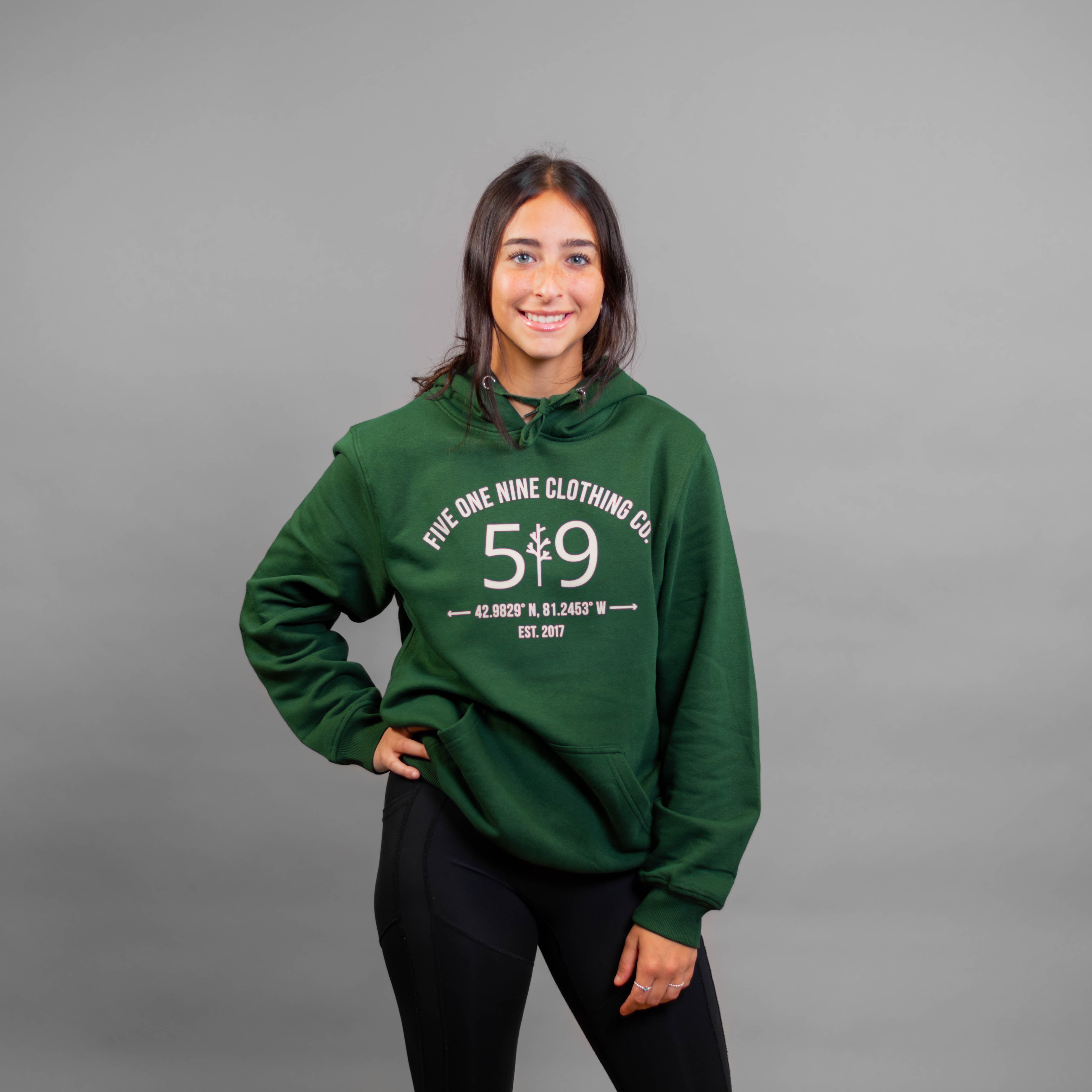 BASIC TREE ZIP-UP SWEATER (UNISEX) – 519 Clothing Co.