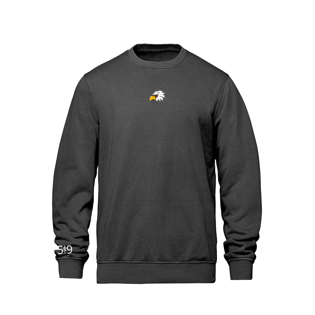 EKCOE EAGLES EMBROIDERED RETRO CREW (UNISEX)