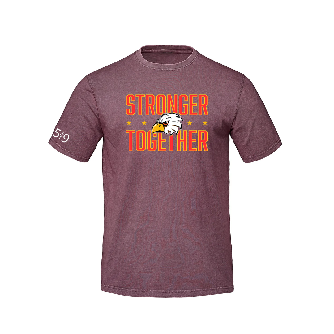 EKCOE CENTRAL STRONGER TOGETHER RETRO TEE (UNISEX)