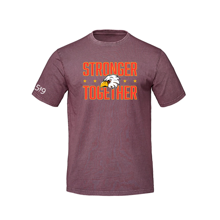 EKCOE CENTRAL STRONGER TOGETHER RETRO TEE (UNISEX)