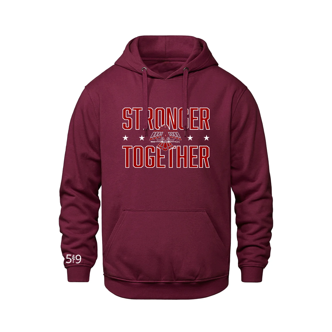 EMILY CARR STRONGER TOGETHER HOODIE (UNSEX)