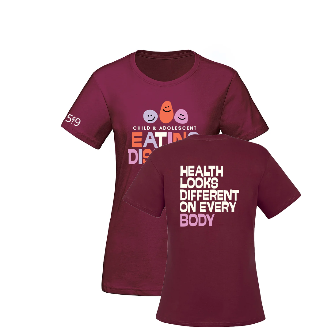 EATING DISORDER AWARENESS TEE (WOMENS)