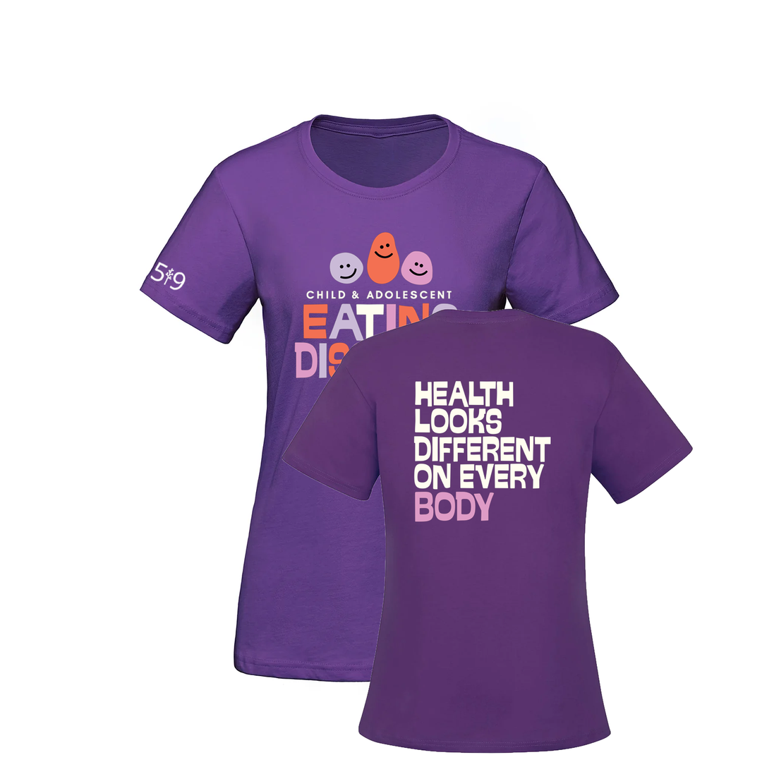 EATING DISORDER AWARENESS TEE (WOMENS)