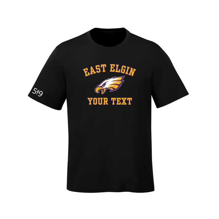 EAST ELGIN CUSTOMIZABLE ATHLETIC TEE (MENS)