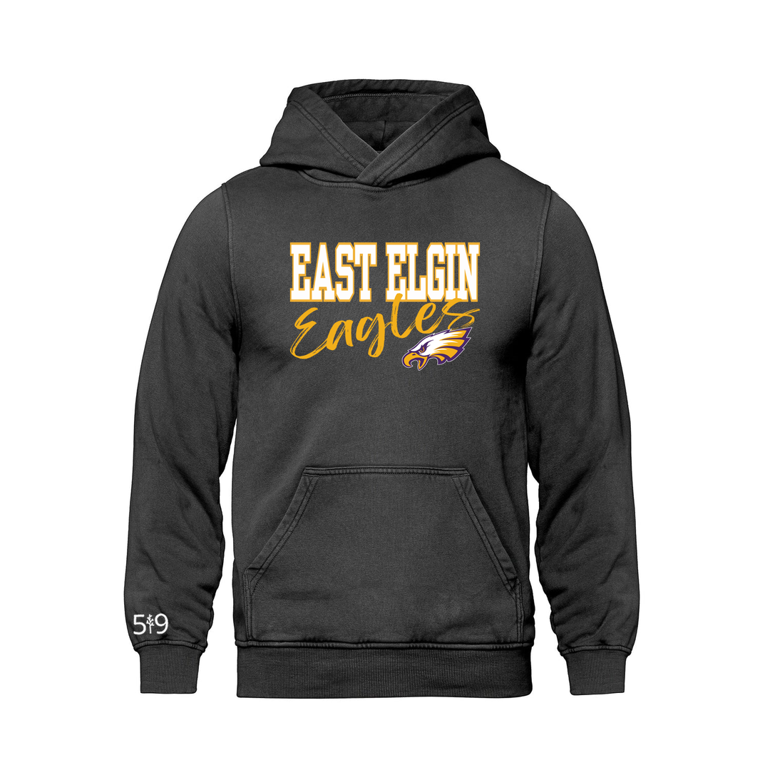 EAST ELGIN STRONGER TOGETHER RETRO HOODIE (UNISEX)