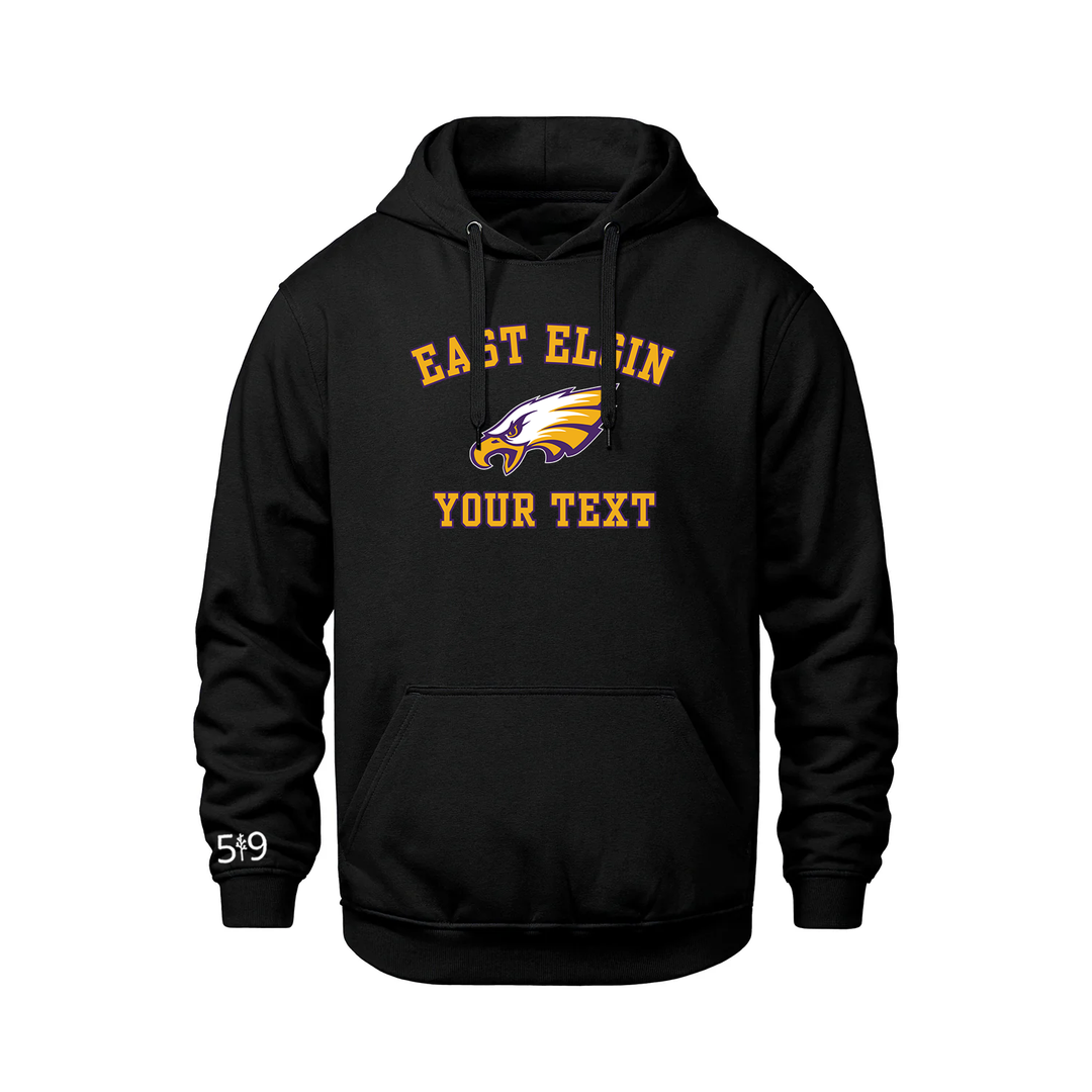 EAST ELGIN CUSTOMIZABLE HOODIE (UNISEX)