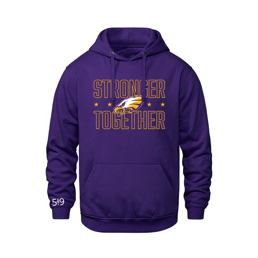 EAST ELGIN STRONGER TOGETHER HOODIE (UNISEX)