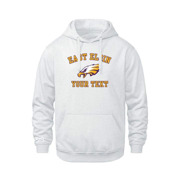 EAST ELGIN CUSTOMIZABLE HOODIE (UNISEX)