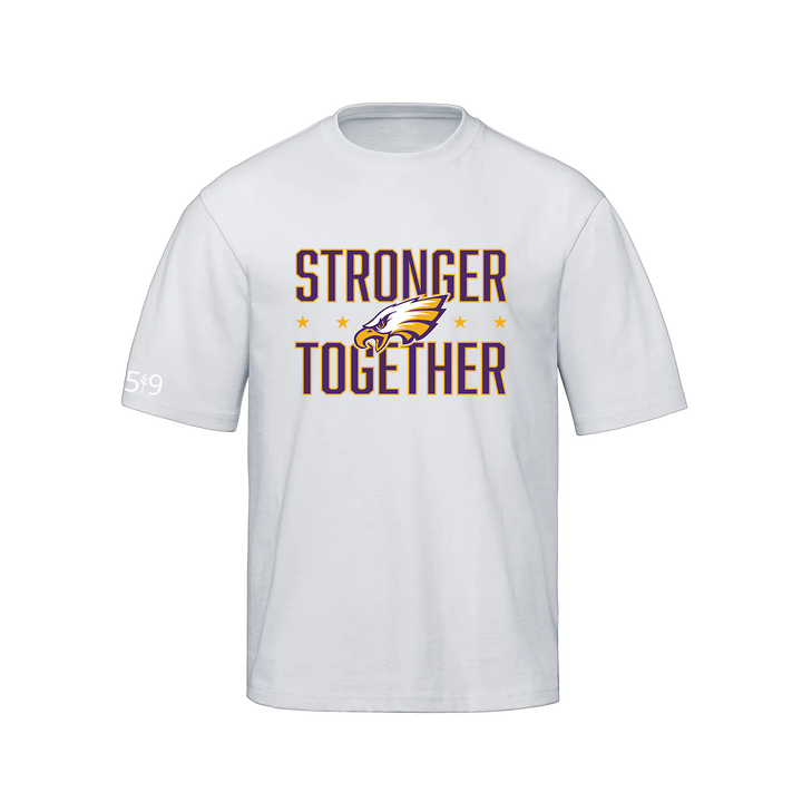 EAST ELGIN STRONGER TOGETHER OVERSIZED TEE (UNISEX)
