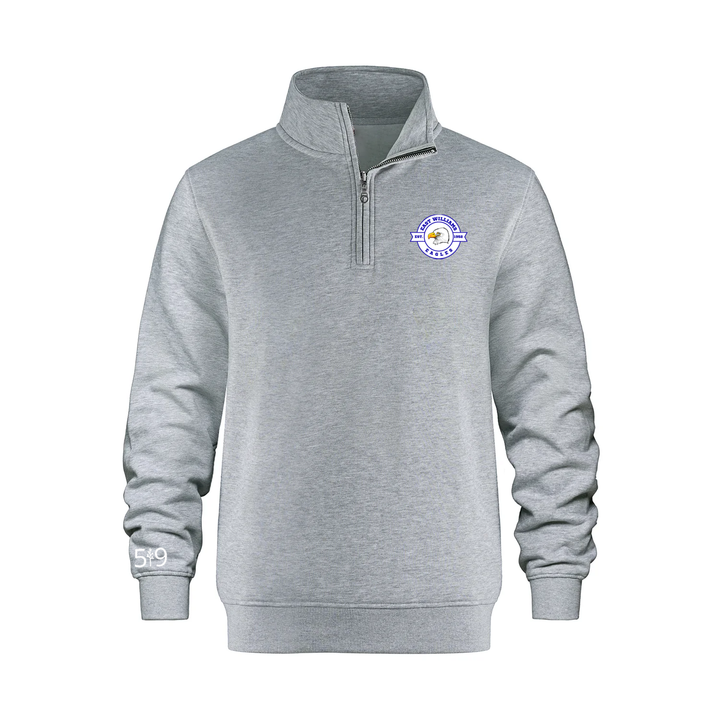 EAST WILLIAMS EMBLEM 1/4 ZIP (YOUTH)