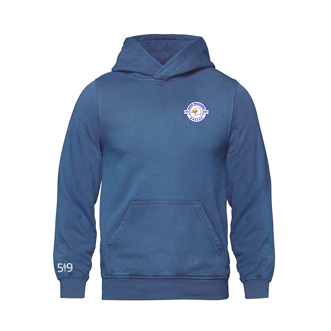 EAST WILLIAMS EMBLEM RETRO HOODIE (UNISEX)