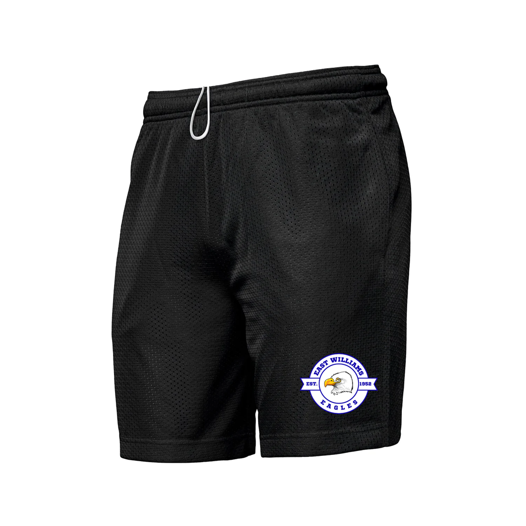 EAST WILLIAMS EMBLEM ATHLETIC MESH SHORTS (UNISEX)
