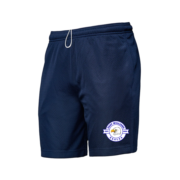 EAST WILLIAMS EMBLEM ATHLETIC MESH SHORTS (UNISEX)