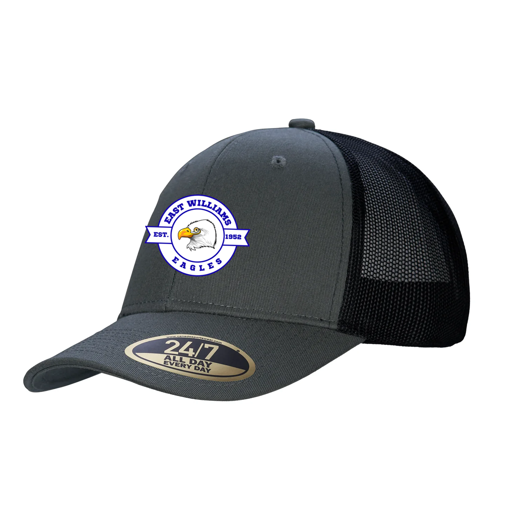 EAST WILLIAMS EMBROIDERED TRUCKER CAP