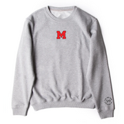 MEDWAY COWBOYS EMBROIDERED "M" CREWNECK (UNISEX)