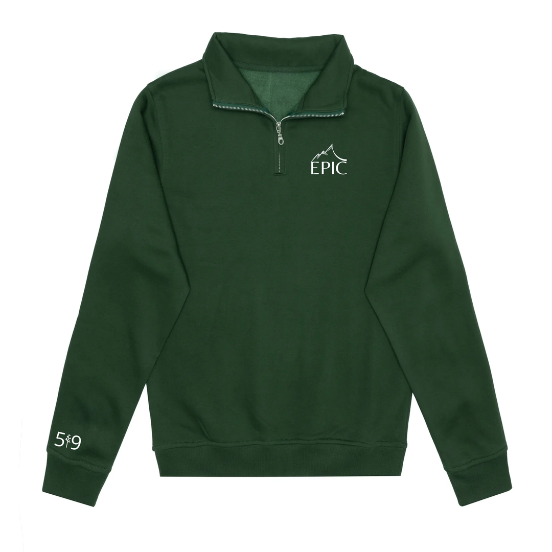 EPIC RECOVERY EMBROIDERED 1/4 ZIP (UNISEX)