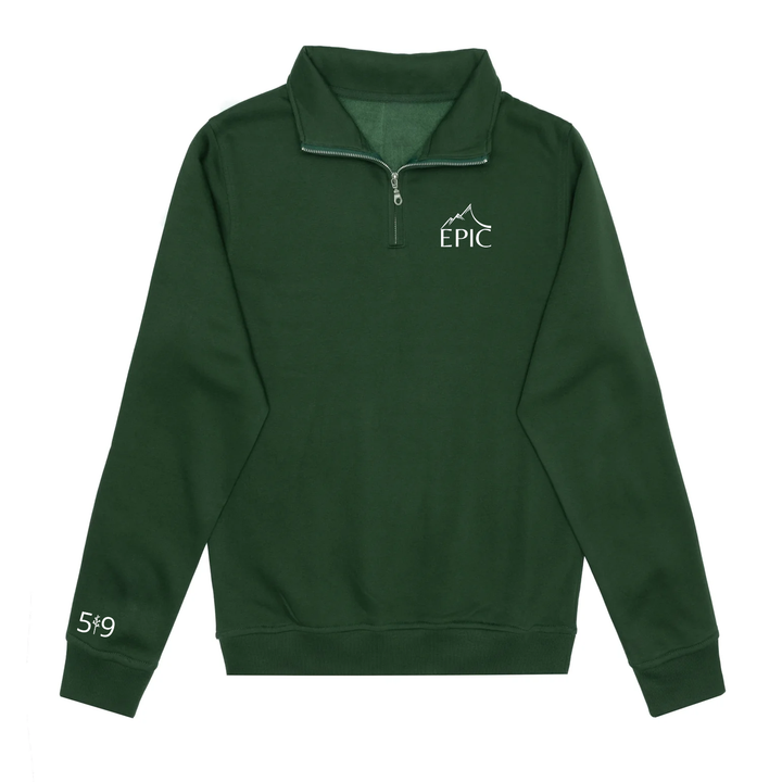 EPIC RECOVERY EMBROIDERED 1/4 ZIP (UNISEX)
