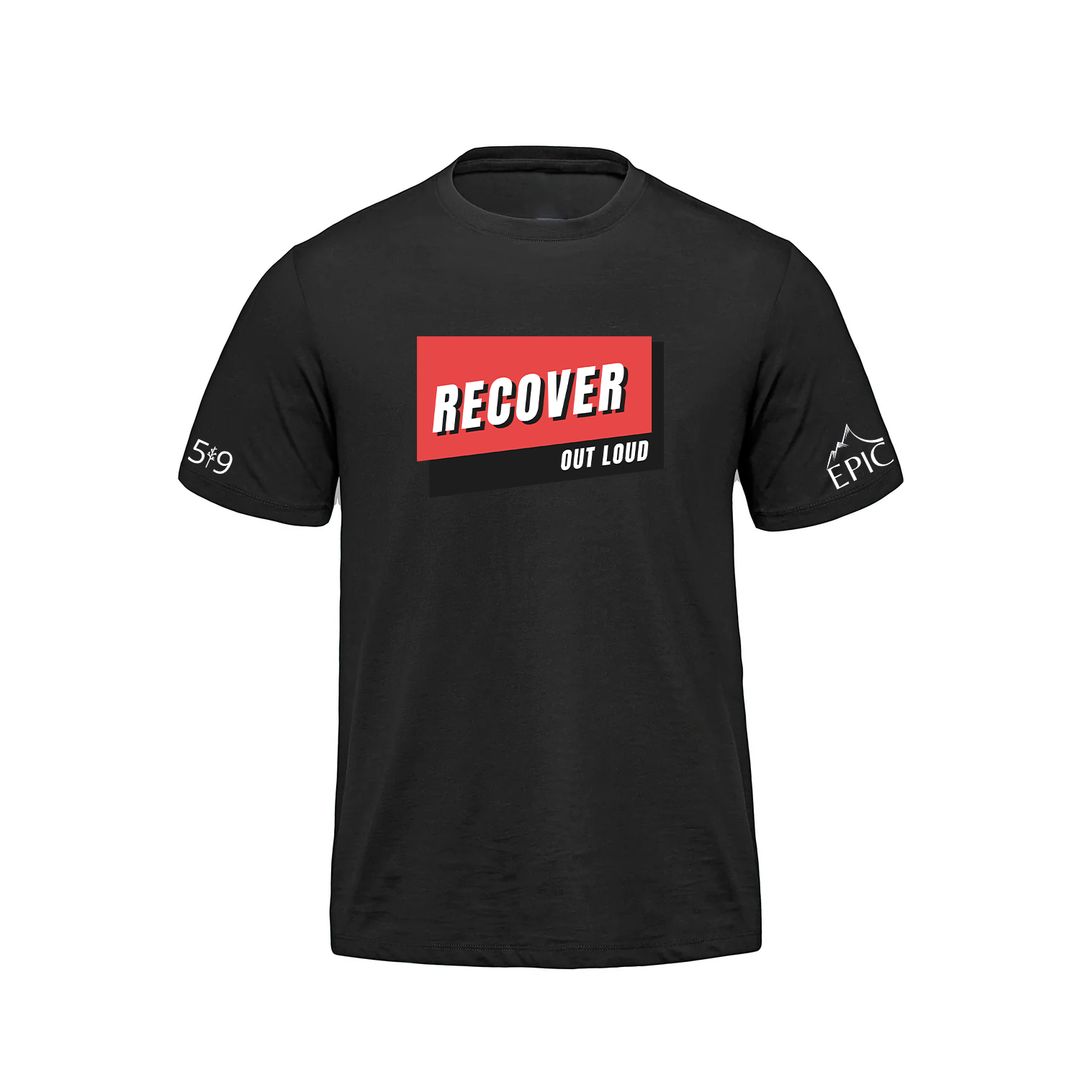 RECOVER OUT LOUD PREMIUM TEE (MENS)