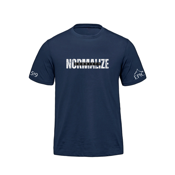 NORMALIZE SOBRIETY PREMIUM TEE (MENS)