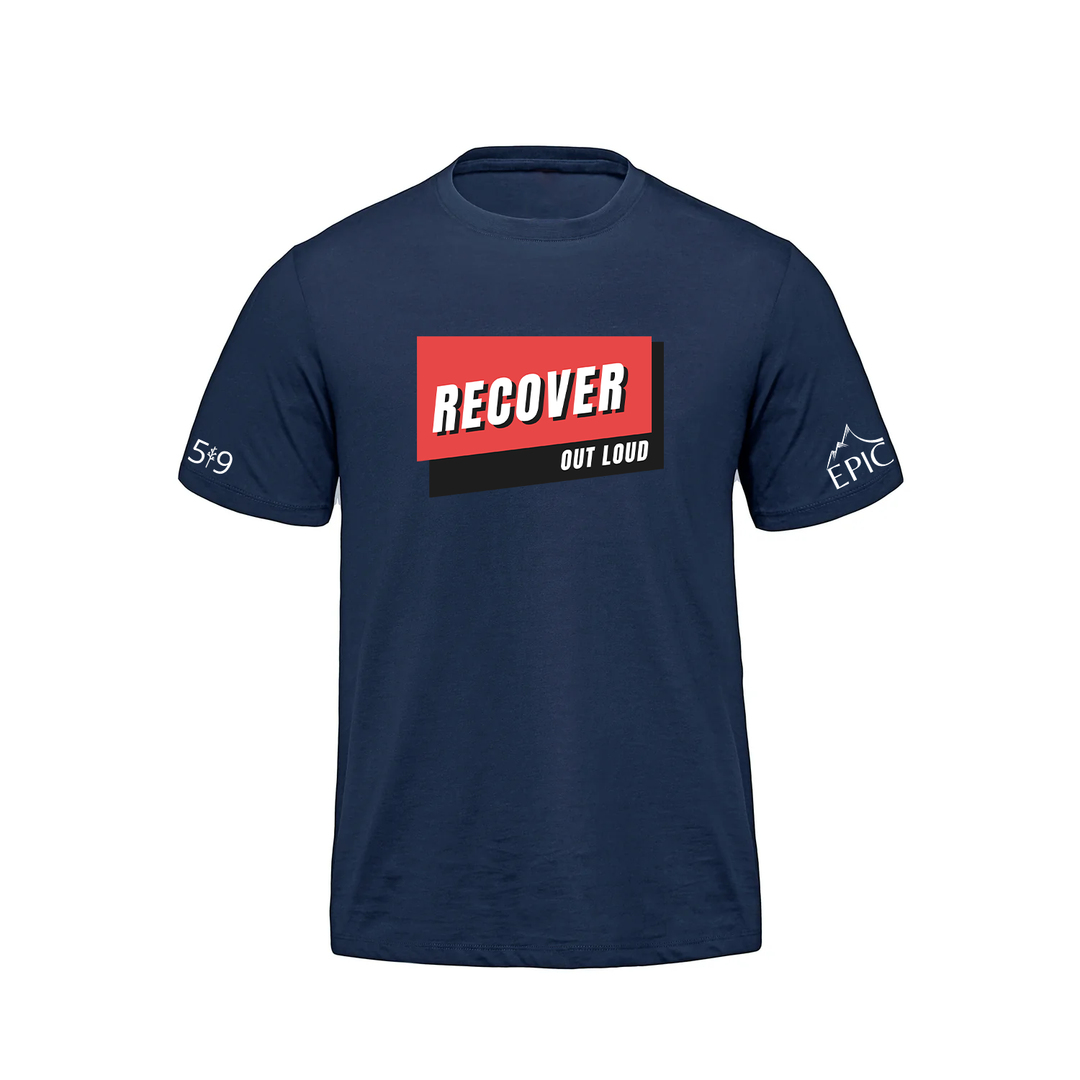 RECOVER OUT LOUD PREMIUM TEE (MENS)