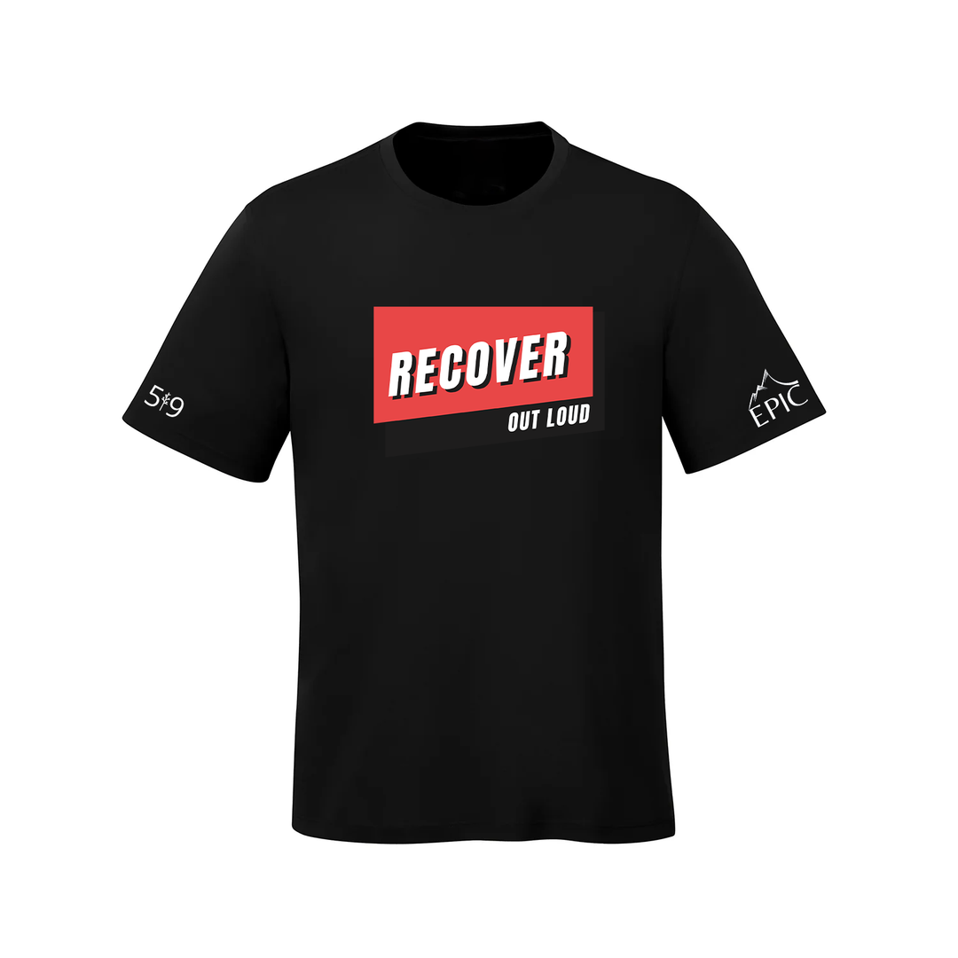 RECOVER OUT LOUD TEE (MENS)
