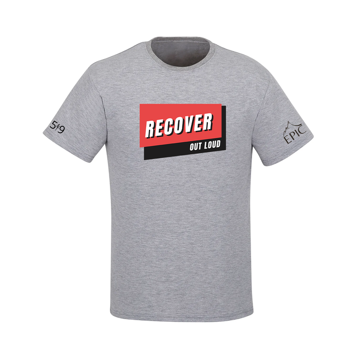 RECOVER OUT LOUD TEE (MENS)